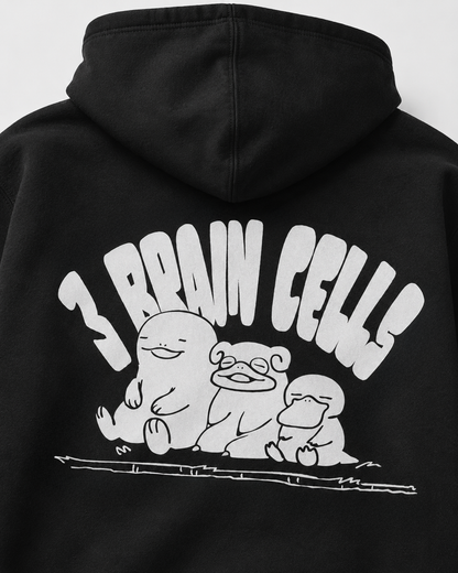 3 BRAIN CELLS BOXY HOODIE