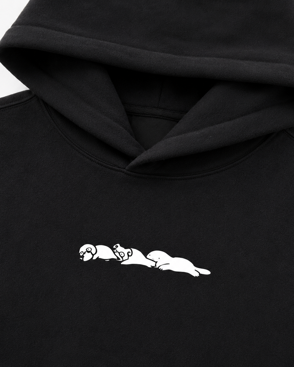 3 BRAIN CELLS BOXY HOODIE