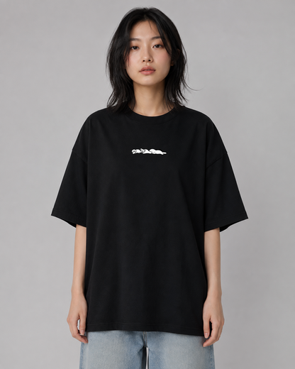 3 BRAIN CELLS BOXY OVERSIZED TEE