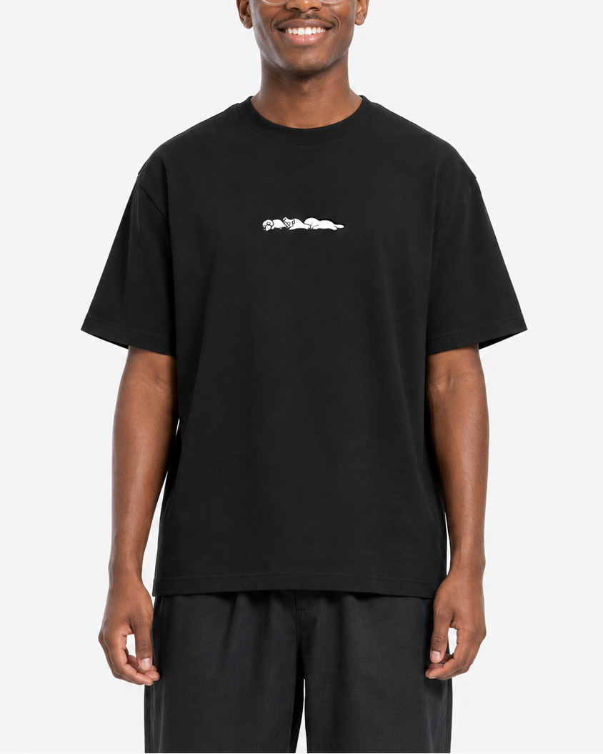 3 BRAIN CELLS BOXY OVERSIZED TEE