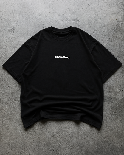 3 BRAIN CELLS BOXY OVERSIZED TEE