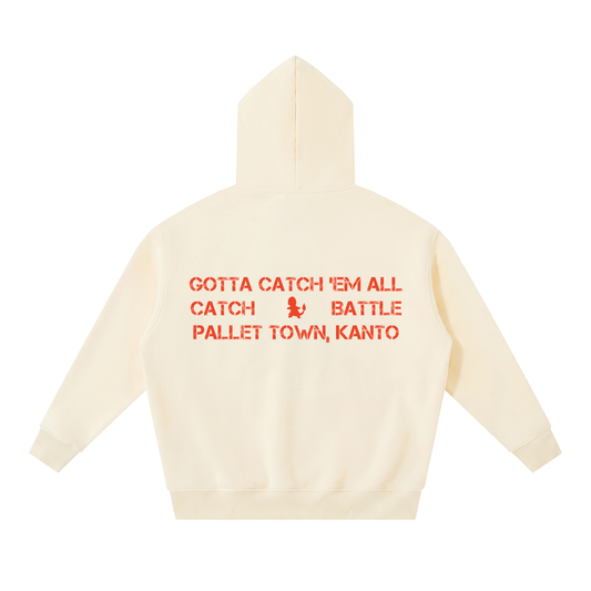FIRE LIZARD BOXY HOODIE