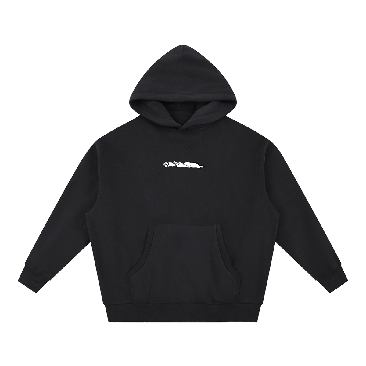 3 BRAIN CELLS BOXY HOODIE