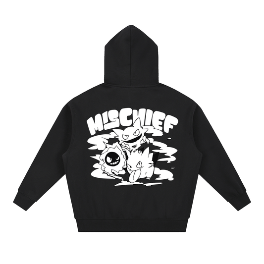 GHOSTLY MISCHIEF BOXY HOODIE