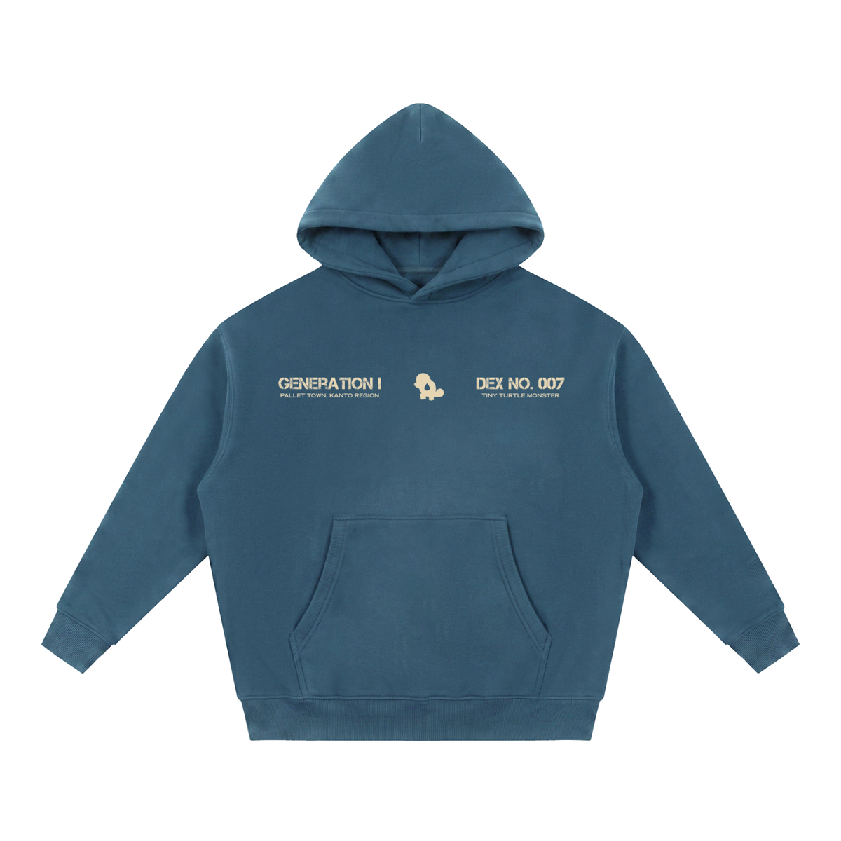 TINY TURTLE BOXY HOODIE