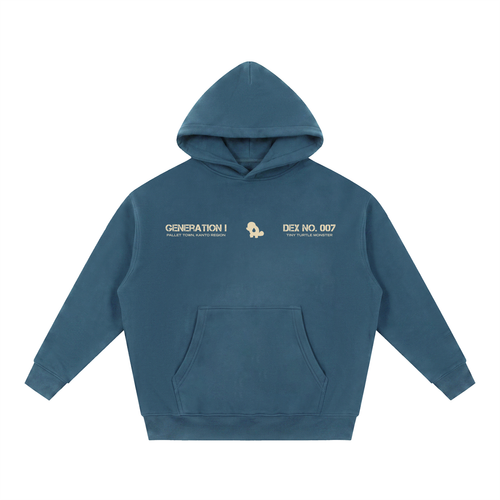 TINY TURTLE BOXY HOODIE