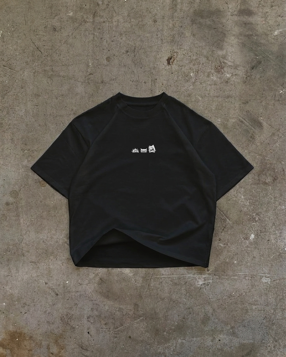 GHOSTLY MISCHIEF BOXY OVERSIZED TEE