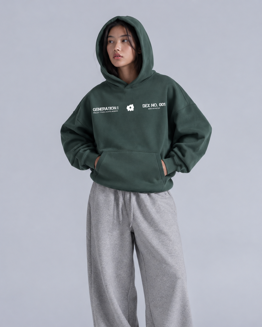 SEED TOAD BOXY HOODIE