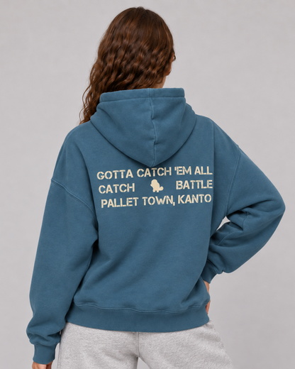 TINY TURTLE BOXY HOODIE