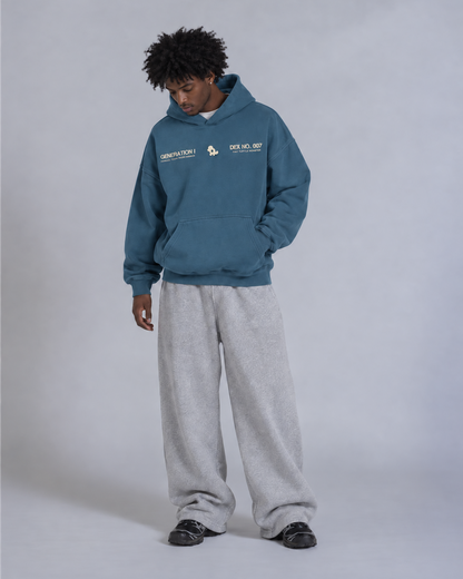 TINY TURTLE BOXY HOODIE